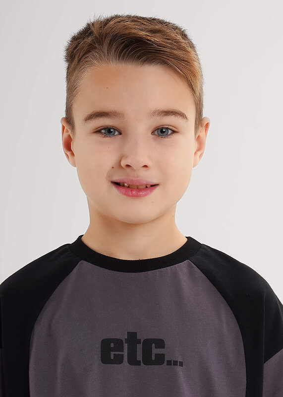 CLEVER Футболка 579186 867291/10кд_п т.серый