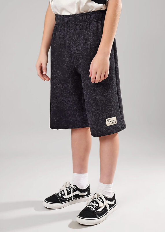 CLEVER Шорты 579190 867276/10ун т.серый/чёрный