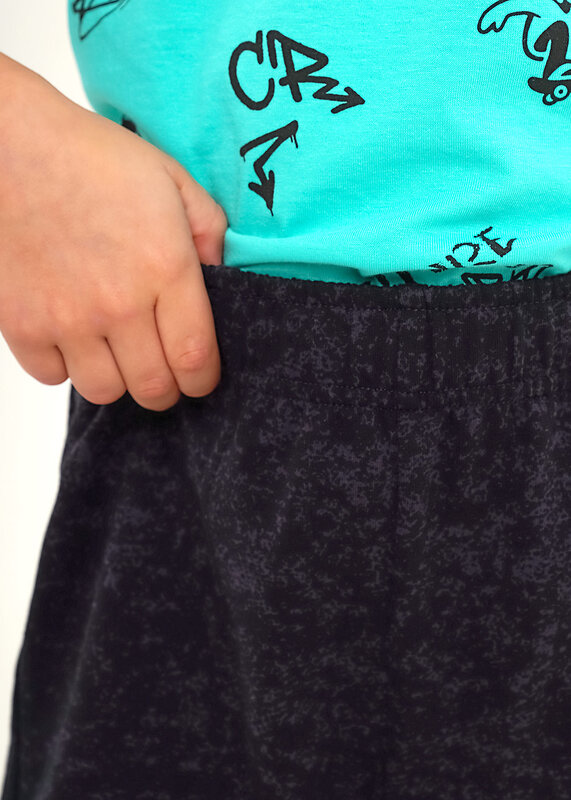 CLEVER Шорты 579191 867275/10ун т.серый/чёрный