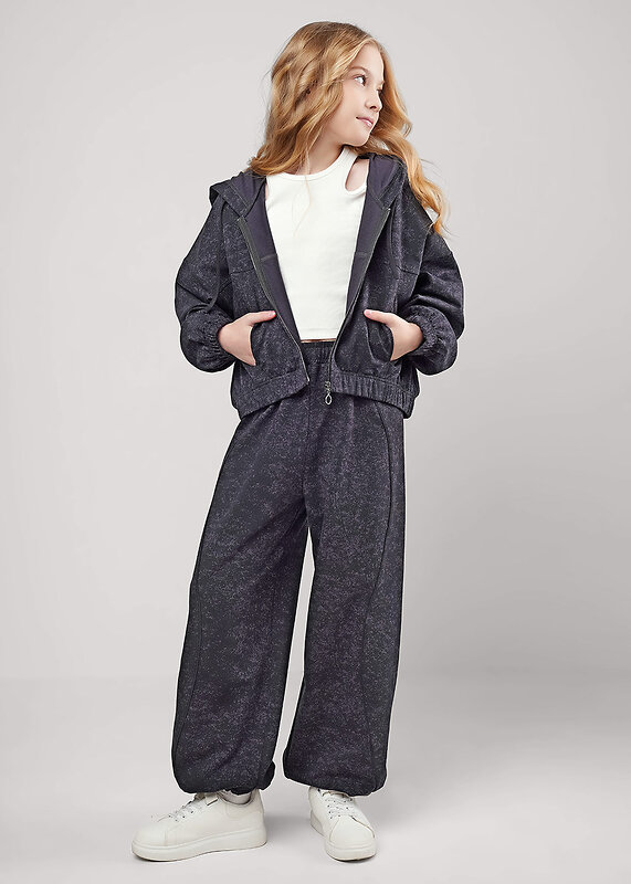 CLEVER Брюки 579201 867305/11ун т.серый/чёрный