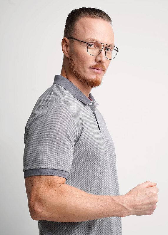 CLEVER Джемпер 579208 562655/04кжн maxi серый/белый