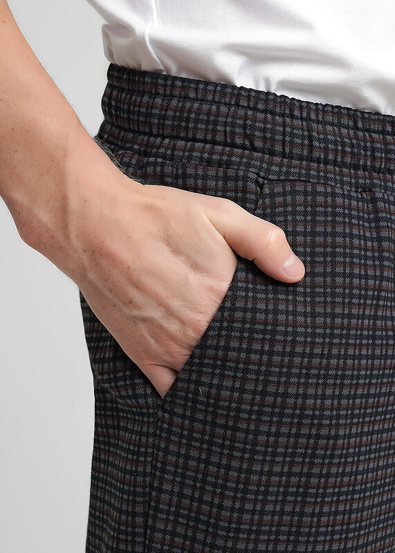 CLEVER Брюки 579220 562309/05ан т.серый/т.коричневый