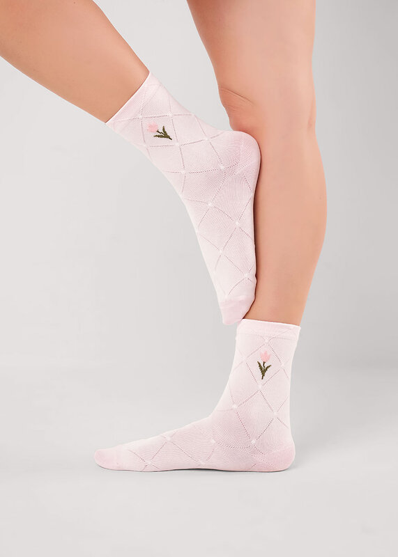 CLEVER Носки 579222 Д5625 св.розовый