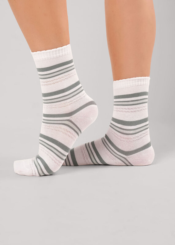 CLEVER Носки 579223 Д5628 белый