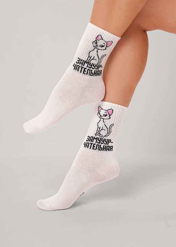 CLEVER Носки 579227 Д5633 белый