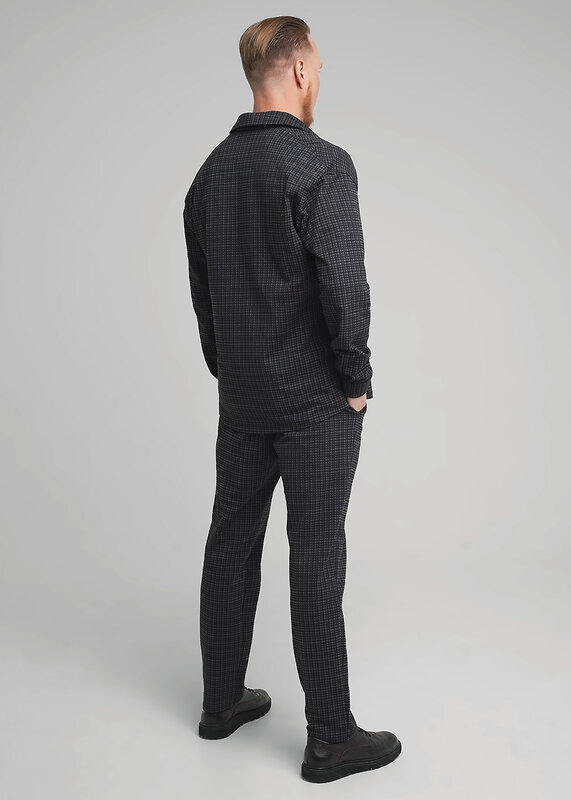 CLEVER Куртка 579234 562508/05ан т.серый/т.коричневый