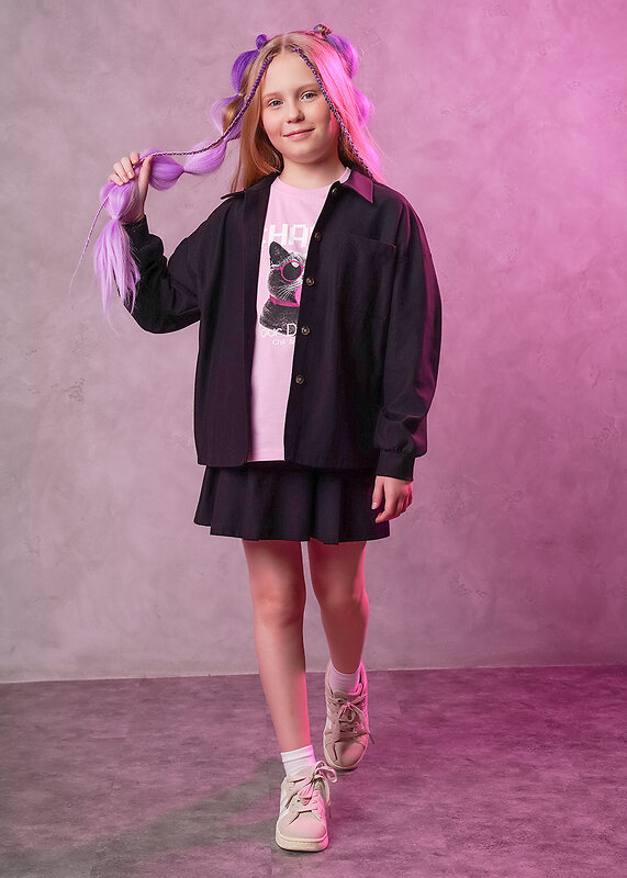 CLEVER Блузка 579243 863268/11д чёрный