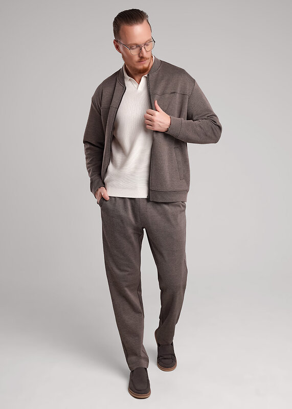 CLEVER Брюки 579246 562315/06ииж т.бежевый/чёрный