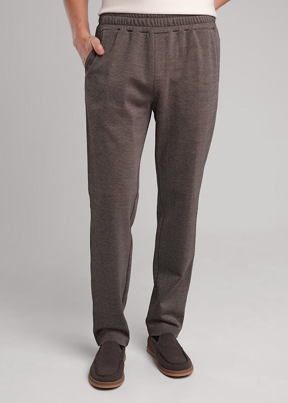 CLEVER Брюки 579246 562315/06ииж т.бежевый/чёрный