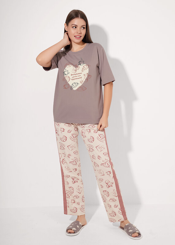 CLEVER Комплект 579260 LP26-1211/4 кофейный/св.бежевый