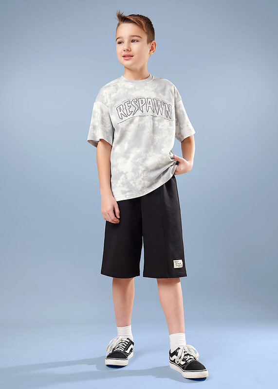 CLEVER Футболка 579261 867310/10кдн_п св.серый/серый