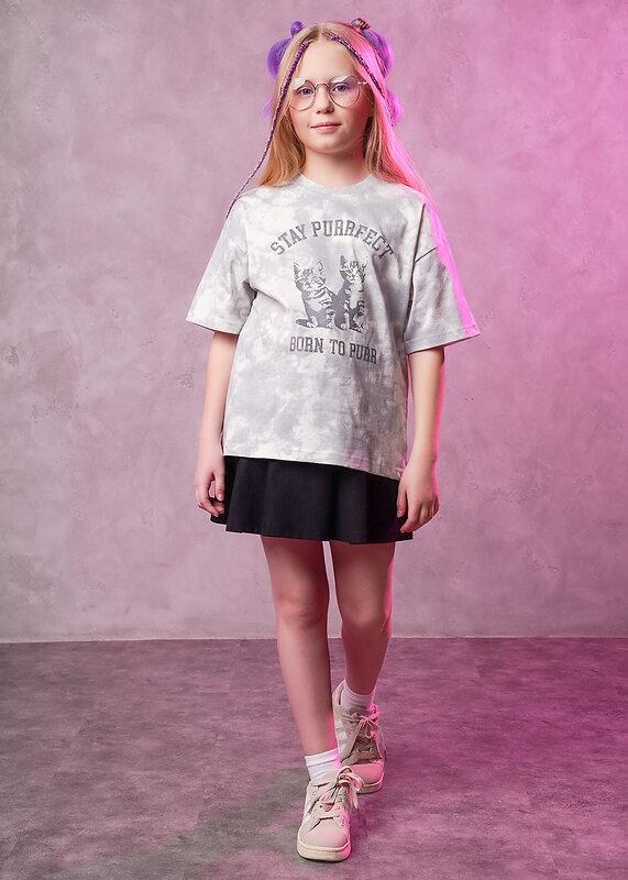 CLEVER Футболка 579264 866885/11кдн_п св.серый/серый