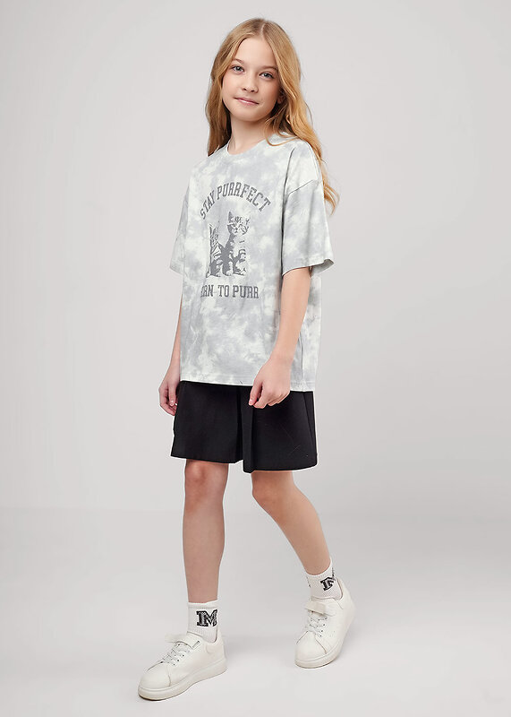 CLEVER Футболка 579264 866885/11кдн_п св.серый/серый