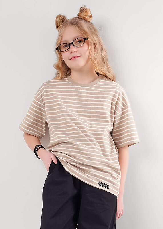 CLEVER Футболка 579280 867271кдн бежевый/молочный