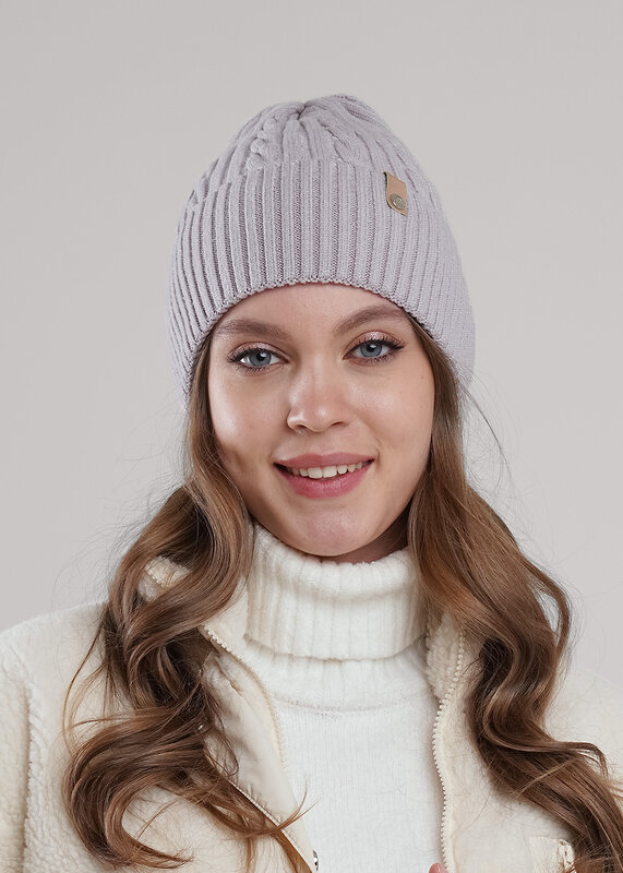CLEVER Шапка 579292 564647вн св.серый