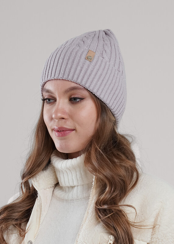 CLEVER Шапка 579292 564647вн св.серый
