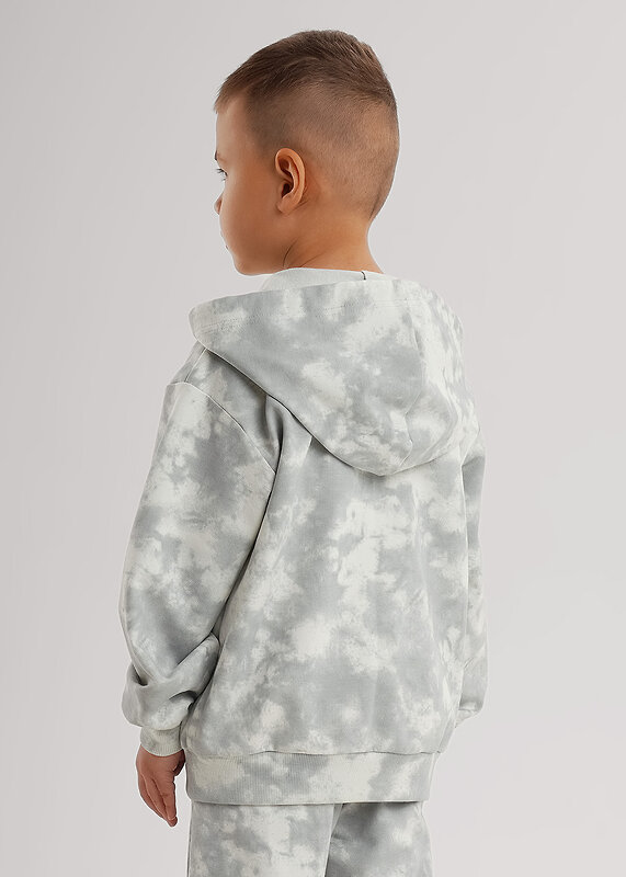 CLEVER Куртка 579301 867304/10ун_п1 св.серый/серый