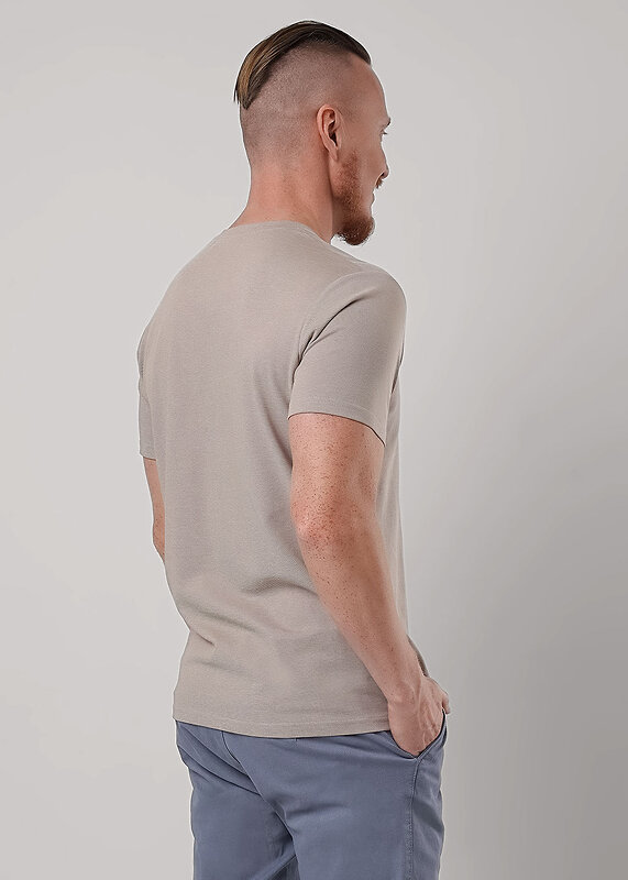 CLEVER Футболка 579303 662308зэ_п св.коричневый/белый