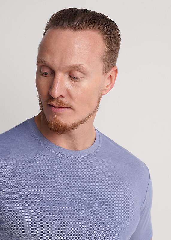 CLEVER Футболка 579304 662308зэ_п джинсовый/св.голубой