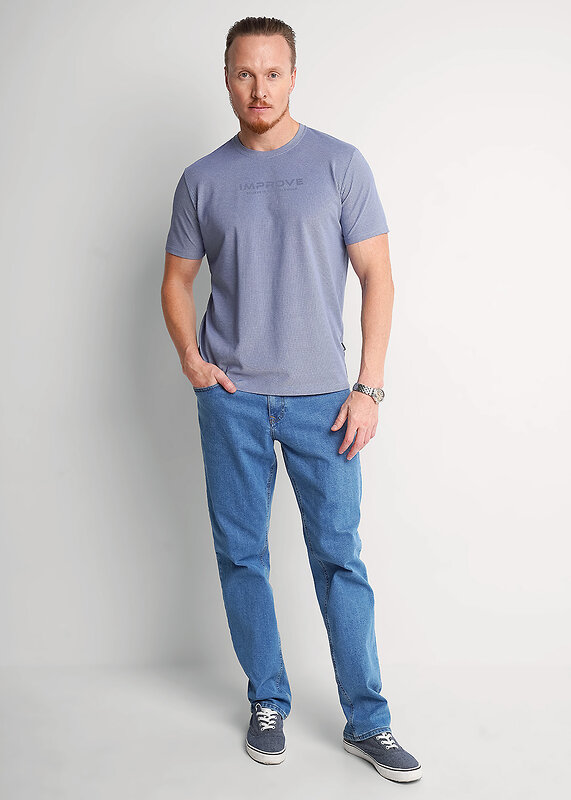 CLEVER Футболка 579304 662308зэ_п джинсовый/св.голубой