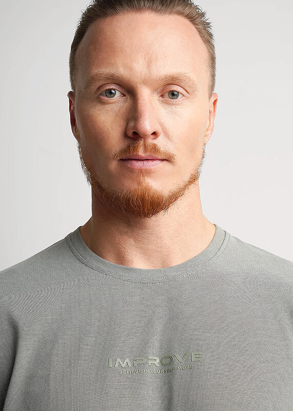 CLEVER Футболка 579305 662308зэ_п хаки/св.серый