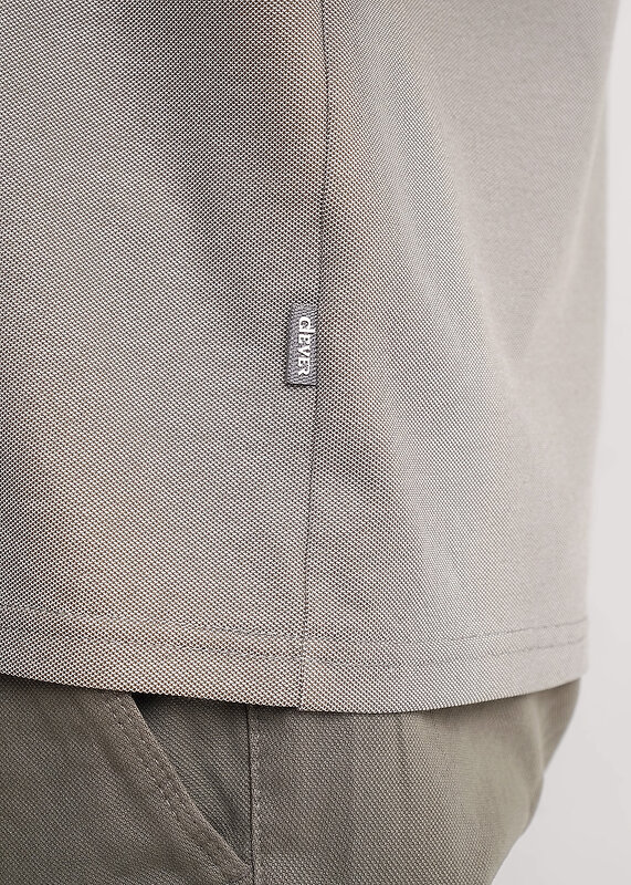 CLEVER Джемпер 579308 662667зэ хаки/св.серый