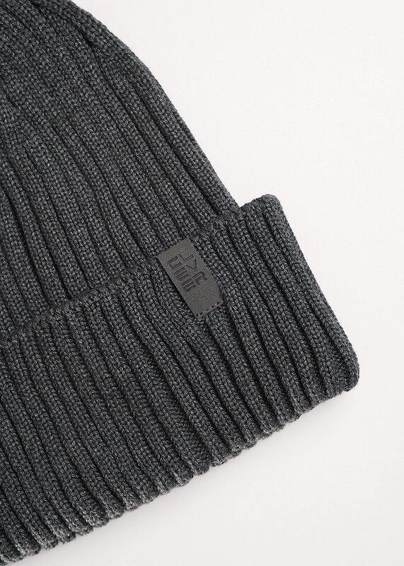 CLEVER Шапка 579329 454380ха меланж серый