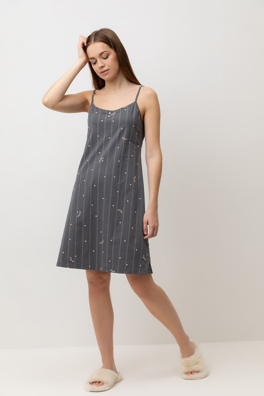 Trikozza Сорочка 579384 Е 10057 серый