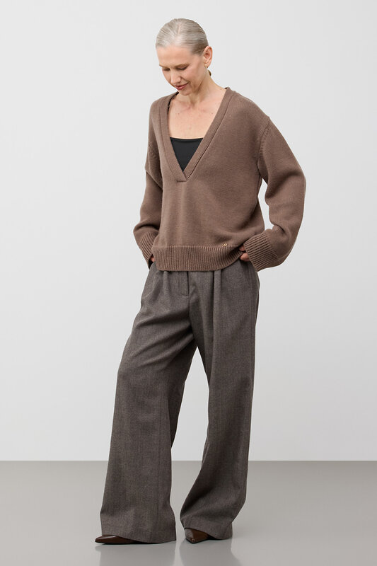 VERY NEAT Джемпер 579396 ЕВ 30261/ш кофейный