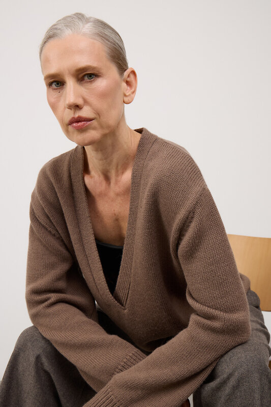 VERY NEAT Джемпер 579396 ЕВ 30261/ш кофейный