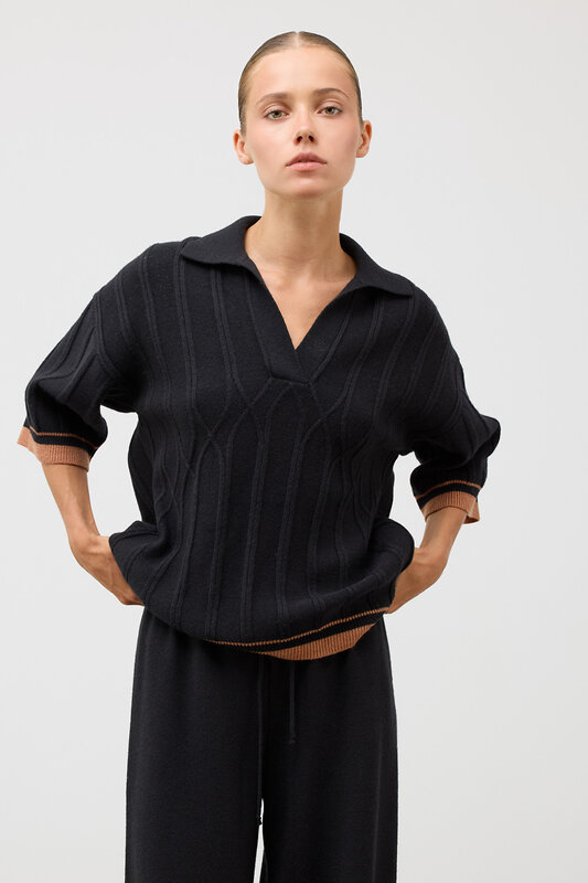 VERY NEAT Джемпер 579411 ЕВ 30224/ш черный