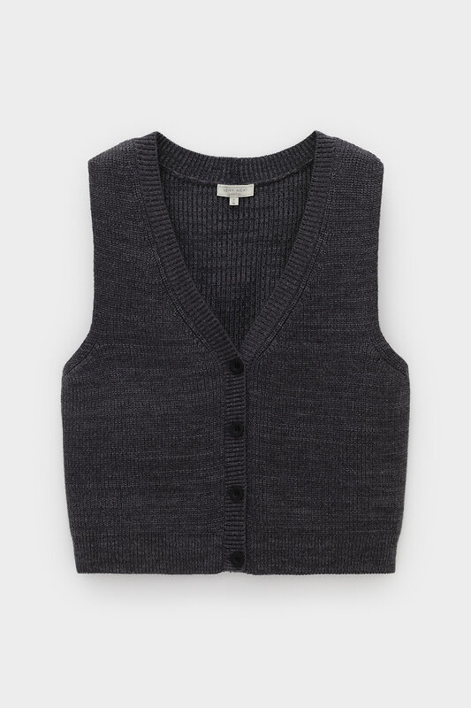 VERY NEAT Жилет 579420 ЕВ 30260/ш темно-серый