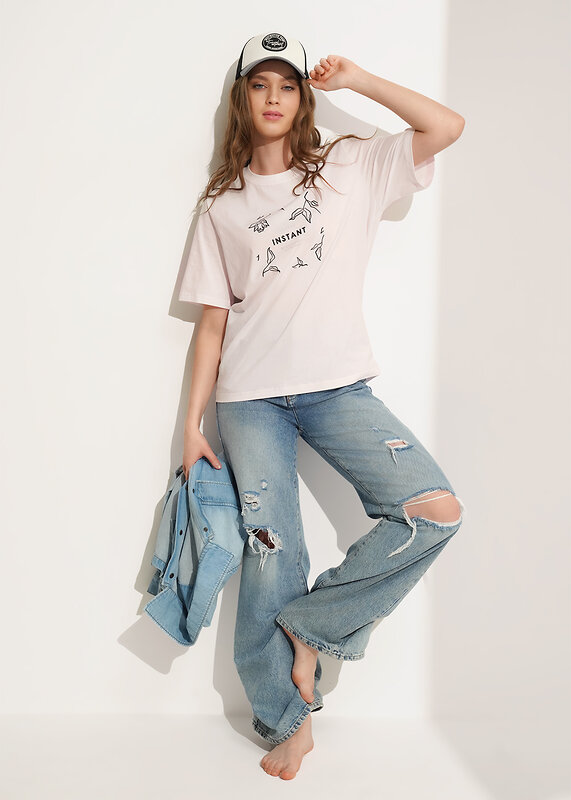 CLEVER Футболка 579435 266927кд_п2 св.розовый