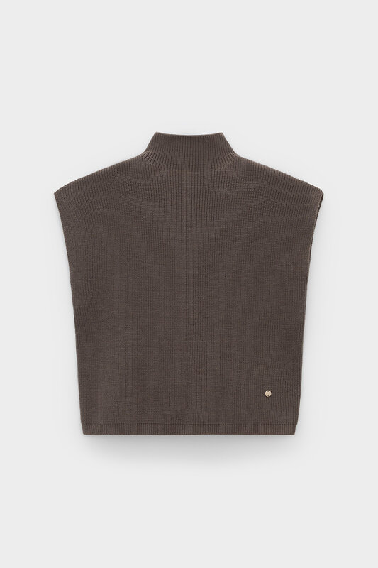 VERY NEAT Жилет 579456 ЕВ 30235/ш коричневый