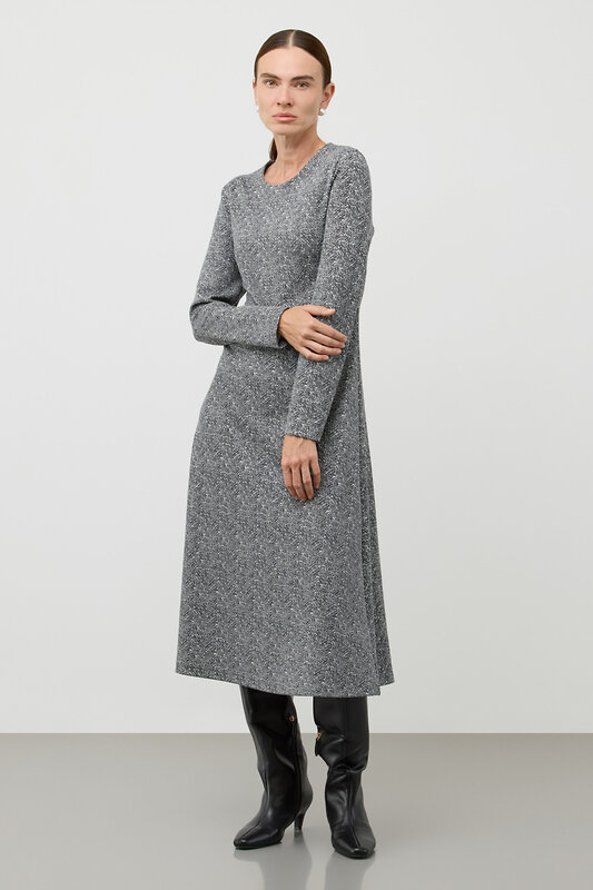 VERY NEAT Платье 579462 ЕВТ 5092 темно-серый