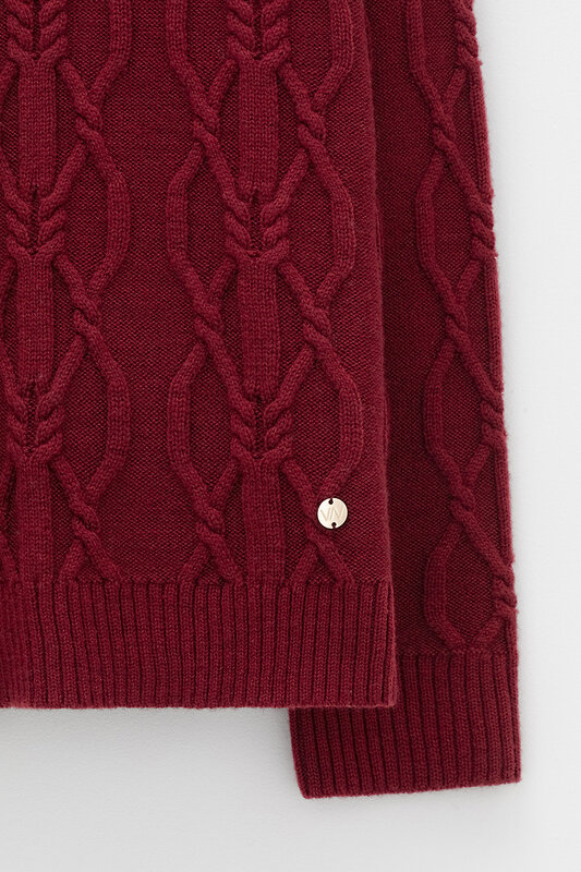 VERY NEAT Джемпер 579468 ЕВ 30234/ш бордовый