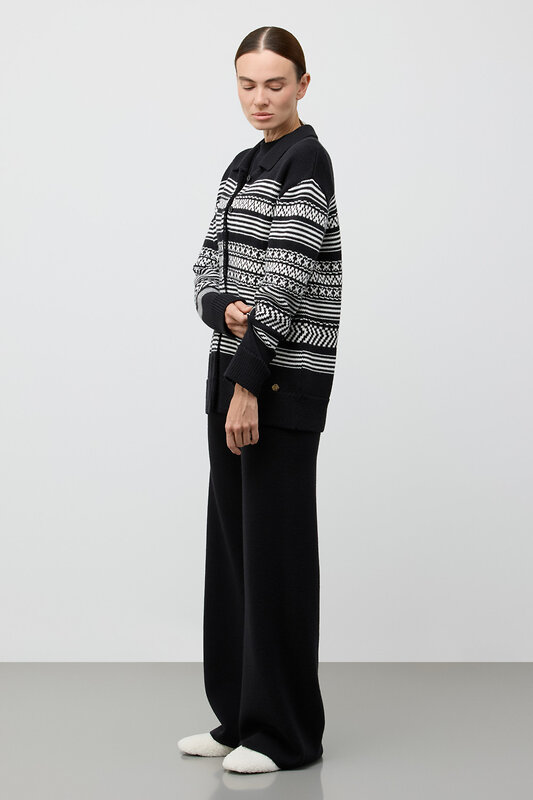 VERY NEAT Кардиган 579480 ЕВ 30279/ш черный