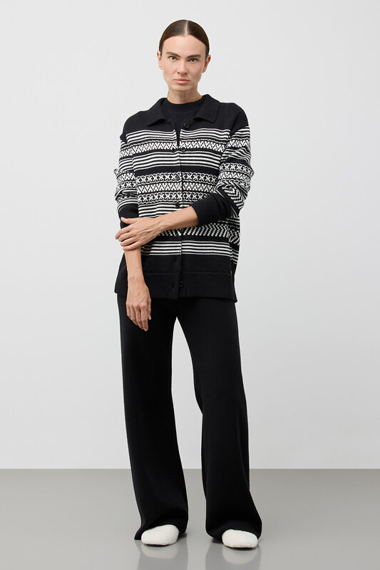 VERY NEAT Кардиган 579480 ЕВ 30279/ш черный