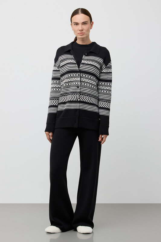 VERY NEAT Кардиган 579480 ЕВ 30279/ш черный