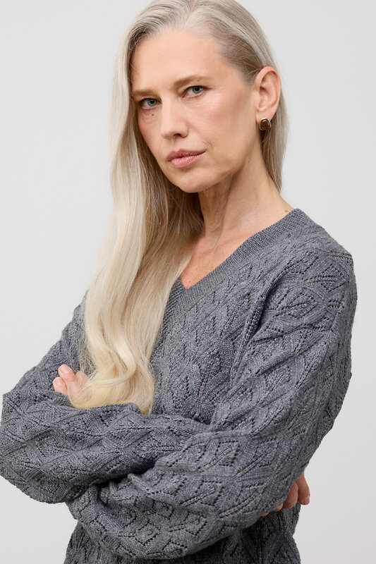 VERY NEAT Джемпер 579483 ЕВ 30289/ш темно-серый