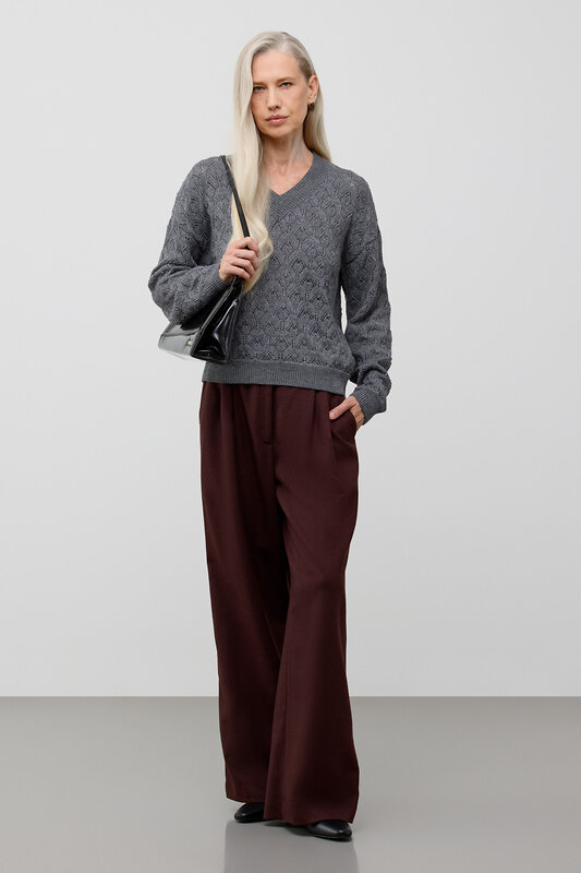 VERY NEAT Джемпер 579483 ЕВ 30289/ш темно-серый