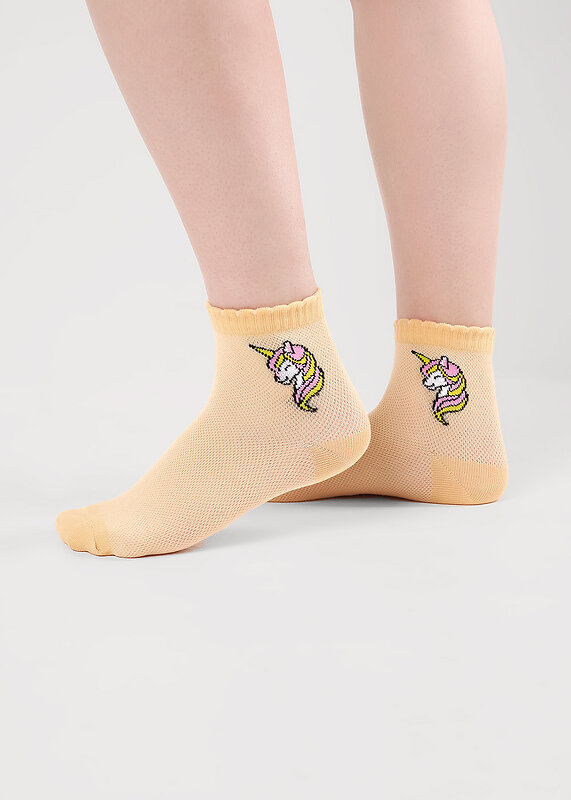 CLEVER Носки 579533 С1568 16-18,18-20 св.жёлтый