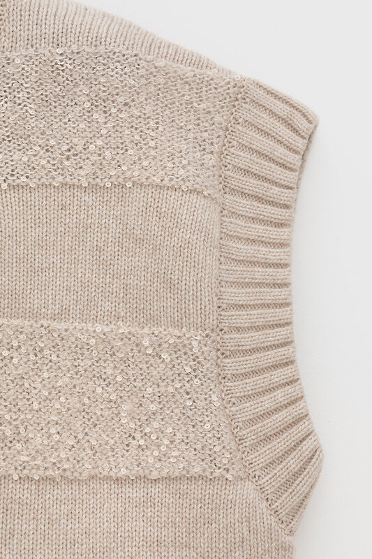 VERY NEAT Жилет 579536 ЕВ 30265/ш бежевый