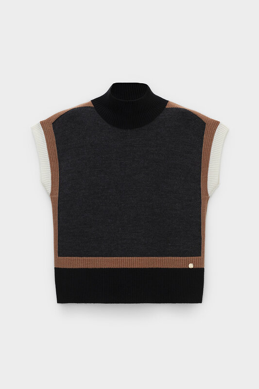 VERY NEAT Жилет 579539 ЕВ 30275/ш серый