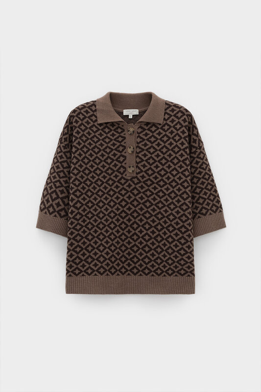 VERY NEAT Джемпер 579546 ЕВ 30274/ш коричневый