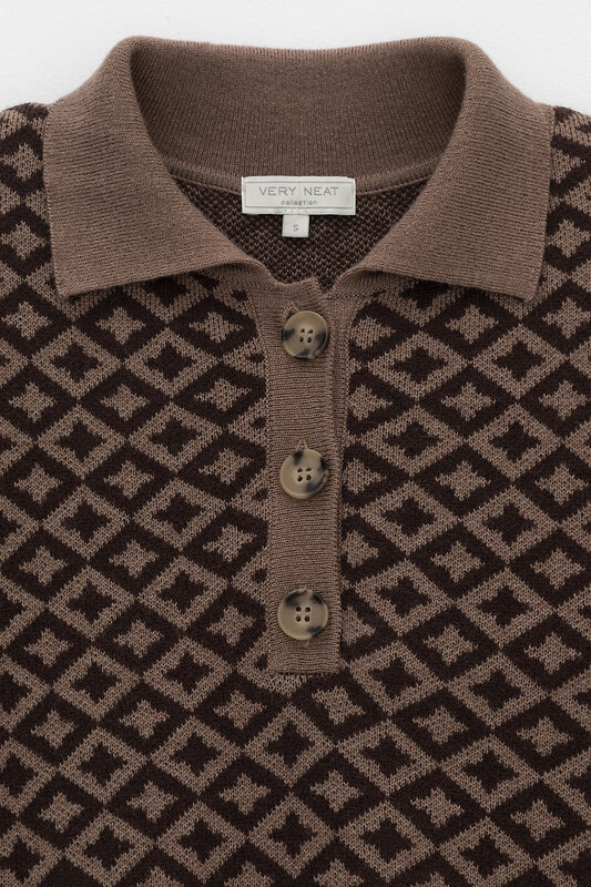 VERY NEAT Джемпер 579546 ЕВ 30274/ш коричневый