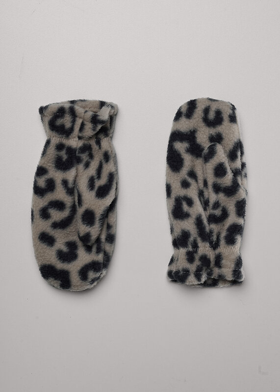 CLEVER Варежки 579551 425978лн бежевый/т.серый