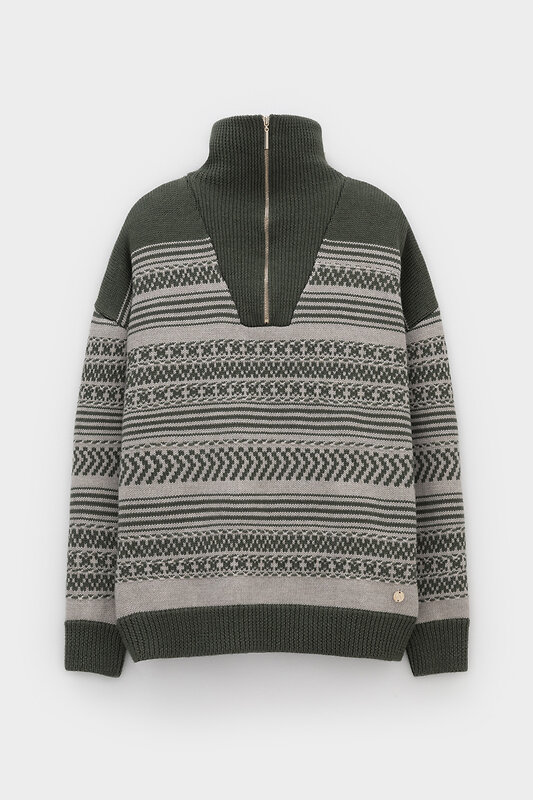 VERY NEAT Джемпер 579563 ЕВ 30281/ш зеленый