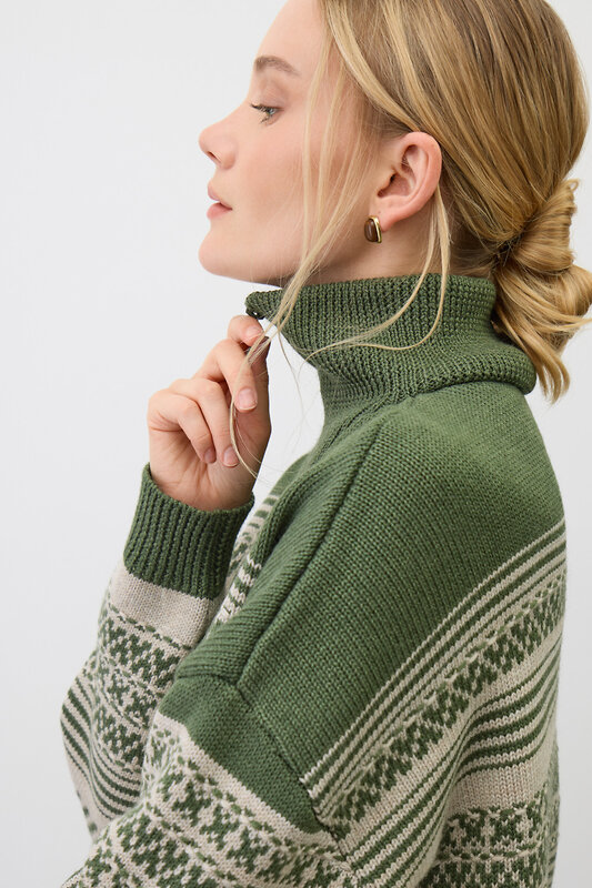 VERY NEAT Джемпер 579563 ЕВ 30281/ш зеленый