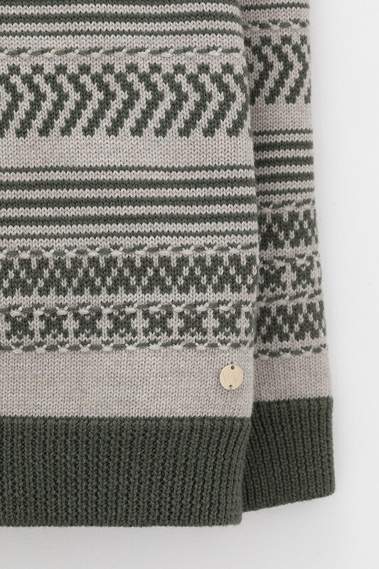 VERY NEAT Джемпер 579563 ЕВ 30281/ш зеленый